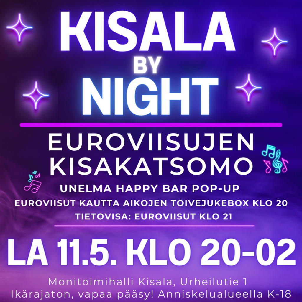 Kisala by Night Euroviisujen kisakatsomo