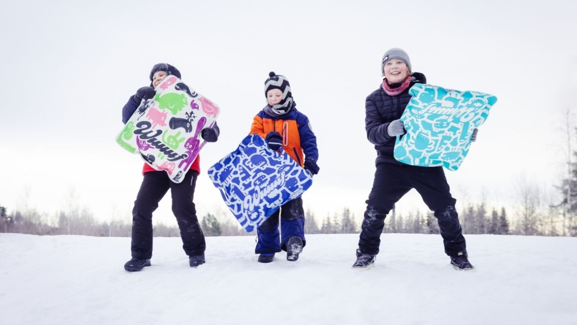 Talvirieha Mäntyharjulla 21.2.2026. Talviloman aikaan Kisalassa perinteinen Talvirieha.